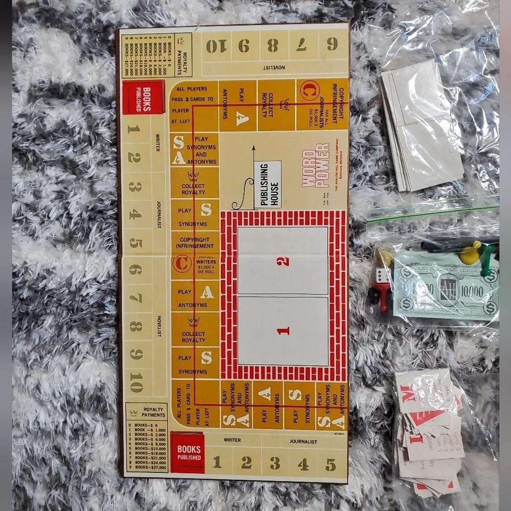 The Game of Word Power Board Game